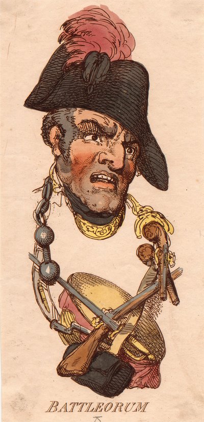 Tytuły: Battleorum autorstwa Thomas Rowlandson