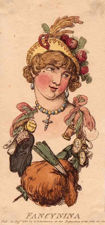 Tytuły: Fancynina autorstwa Thomas Rowlandson