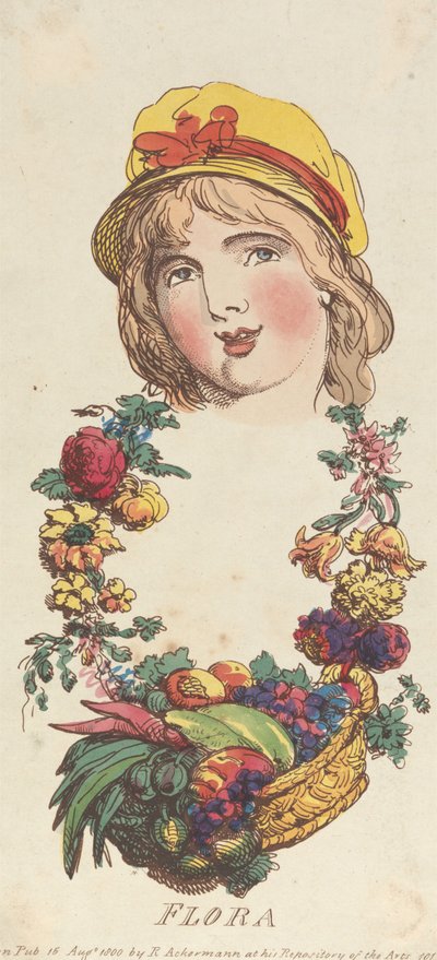 Tytuły: Flora autorstwa Thomas Rowlandson