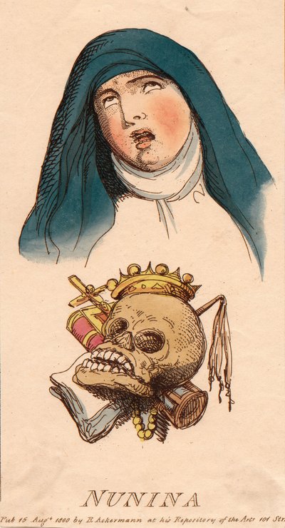 Redaktorzy: Nunina. autorstwa Thomas Rowlandson