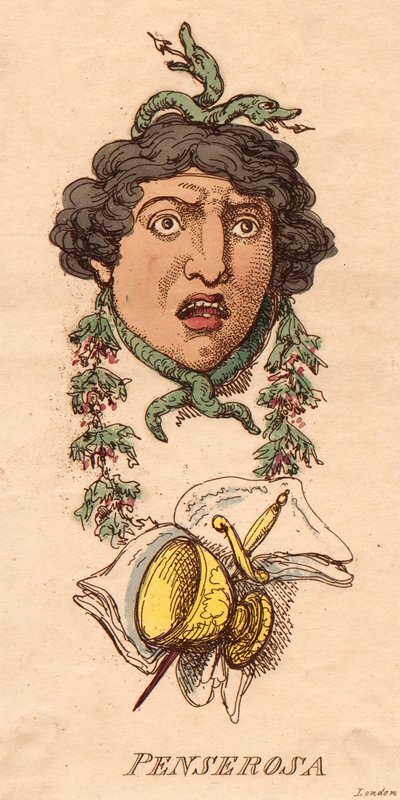 Nadruki: Penserosa autorstwa Thomas Rowlandson