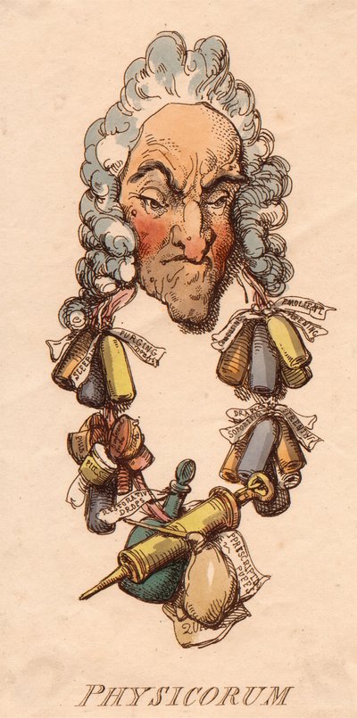 Tytuły: Physicorum autorstwa Thomas Rowlandson
