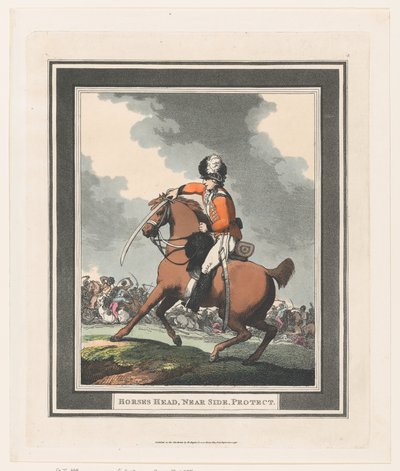 Horses Head, Near Side, Protect, 1 września 1798., 1 września 1798. autorstwa Thomas Rowlandson