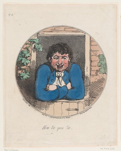 How Do You Do, 1 listopada 1799., 1 listopada 1799. autorstwa Thomas Rowlandson