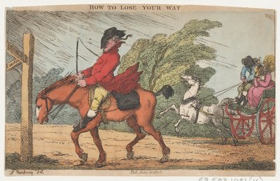 Jak zgubić drogę, 11 czerwca 1808 r., 11 czerwca 1808 r. autorstwa Thomas Rowlandson