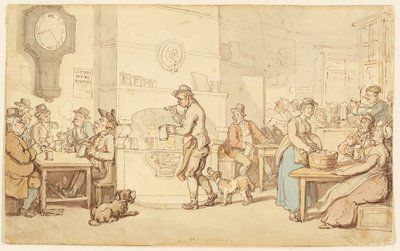Wnętrze karczmy autorstwa Thomas Rowlandson