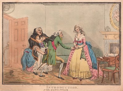Wprowadzenie, wyd. 1793 (grawerowanie ręcznie kolorowane) autorstwa Thomas Rowlandson