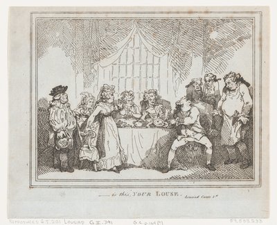 Czy to twoja wesz, 1787., 1787. autorstwa Thomas Rowlandson