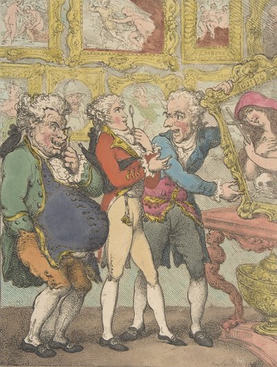 Włoscy sprzedawcy zdjęć Humbugging My Lord Anglaise, 30 maja 1812 r., 30 maja 1812 r. autorstwa Thomas Rowlandson