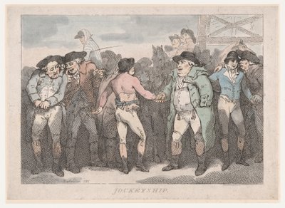 Jockeyship, 31.11.1785., 31.11.1785. autorstwa Thomas Rowlandson