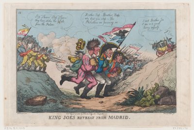 Rekolekcje króla Joego z Madrytu, 21 sierpnia 1808 r., 21 sierpnia 1808 r. autorstwa Thomas Rowlandson