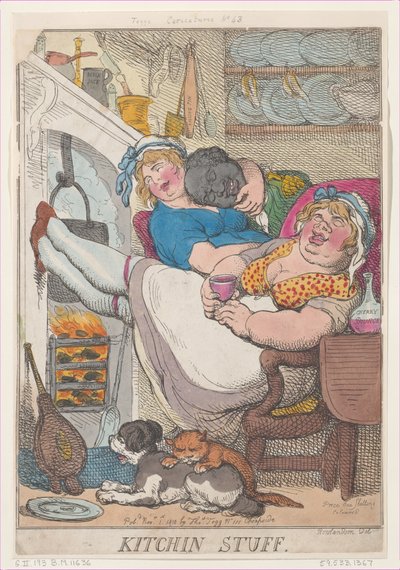 Kitchin Stuff, 1 listopada 1810., 1 listopada 1810. autorstwa Thomas Rowlandson