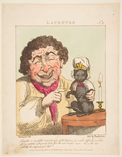 Śmiech, 21 stycznia 1800. autorstwa Thomas Rowlandson