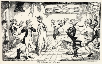 Laurence Sterne – „Sentimental” autorstwa Thomas Rowlandson