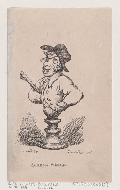 London Blood, kwiecień 1808., kwiecień 1808. autorstwa Thomas Rowlandson