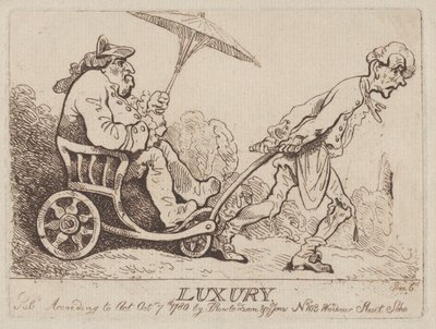 Luksus, 7 października 1780., 7 października 1780. autorstwa Thomas Rowlandson