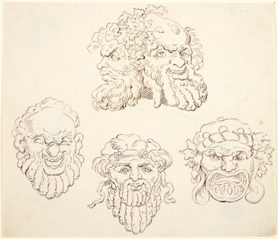 Maski autorstwa Thomas Rowlandson