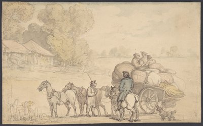 Migranci autorstwa Thomas Rowlandson