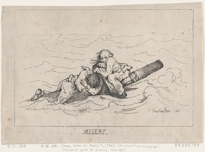 Nieszczęście autorstwa Thomas Rowlandson