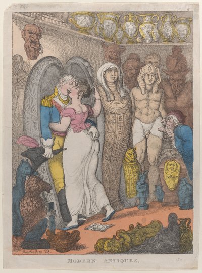 Starożytności nowożytne, 1811., 1811. autorstwa Thomas Rowlandson