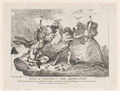 Więcej o Werther-The Separation: Charlotte Preserved from Destruction przez Alberta i ..., 6 maja 1786. autorstwa Thomas Rowlandson