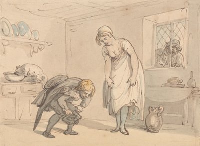 Nowe buty autorstwa Thomas Rowlandson