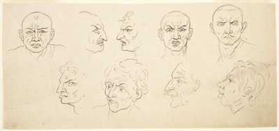 Dziewięć karykatur autorstwa Thomas Rowlandson