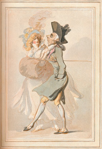 Old Q lub A Worn Out Debauchee, c1790, 1902 autorstwa Thomas Rowlandson