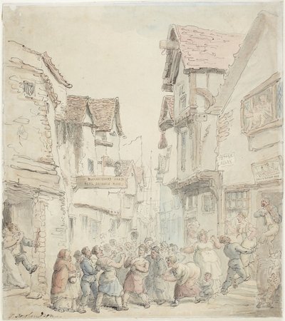 Aleja Pieprzu autorstwa Thomas Rowlandson
