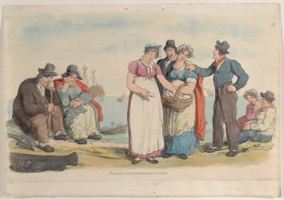Tabliczka 10, ze Świata w miniaturze, 1816., 1816. autorstwa Thomas Rowlandson
