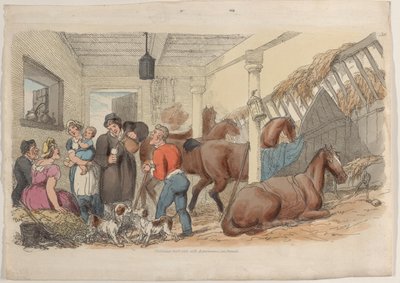 Tabliczka 36, ze świata w miniaturze, 1816., 1816. autorstwa Thomas Rowlandson