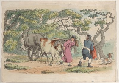Tabliczka 40, ze Świata w miniaturze, 1816., 1816. autorstwa Thomas Rowlandson