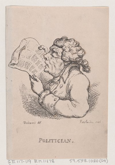 Polityk, kwiecień 1808., kwiecień 1808. autorstwa Thomas Rowlandson