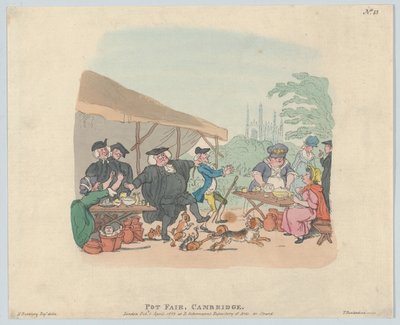 Targi Pot Fair Cambridge, 1 maja 1803., 1 maja 1803. autorstwa Thomas Rowlandson