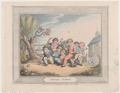 Szkoła Prywatna, 10 maja 1802, 10 maja 1802. autorstwa Thomas Rowlandson