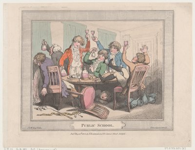 Szkoła publiczna, 10 maja 1802, 10 maja 1802. autorstwa Thomas Rowlandson