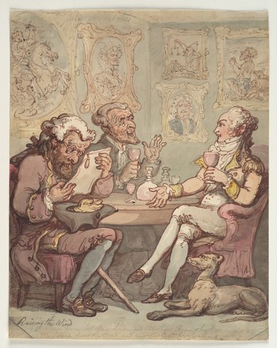 Zbieranie funduszy autorstwa Thomas Rowlandson
