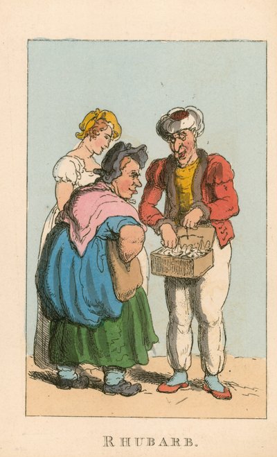 Rabarbar autorstwa Thomas Rowlandson