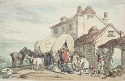 Show Richardsona: Latający wóz autorstwa Thomas Rowlandson