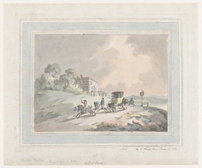 Szkic rustykalny, czyli podróżowanie po bryczce, 1785-99., 1785-99. autorstwa Thomas Rowlandson
