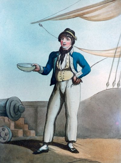 Marynarz, 1799 autorstwa Thomas Rowlandson