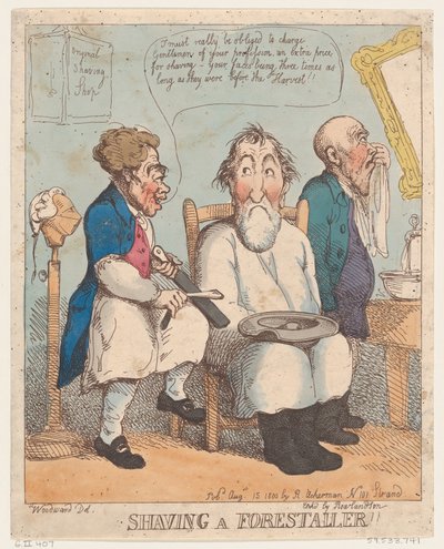Golenie leśniczego, 15 sierpnia 1800 r., 15 sierpnia 1800 r. autorstwa Thomas Rowlandson