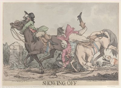 Popis, 25 marca 1787 r., 25 marca 1787 r. autorstwa Thomas Rowlandson