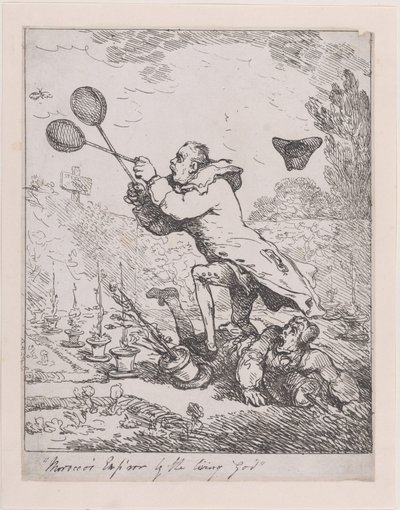 Sir Joseph Banks i cesarz Maroka, 1788., 1788. autorstwa Thomas Rowlandson