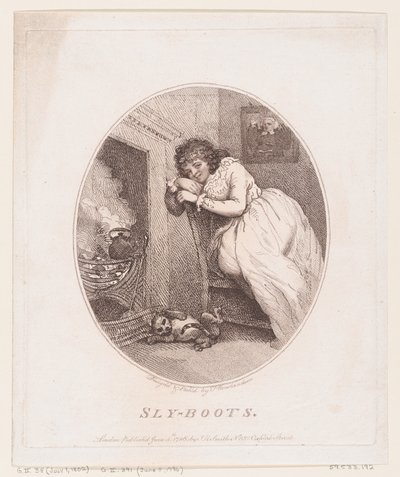 Sly-boots autorstwa Thomas Rowlandson