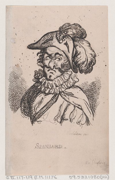 Hiszpan, kwiecień 1808., kwiecień 1808. autorstwa Thomas Rowlandson