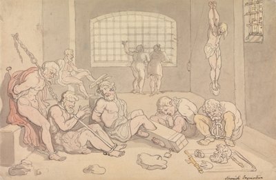 Hiszpańska Inkwizycja autorstwa Thomas Rowlandson