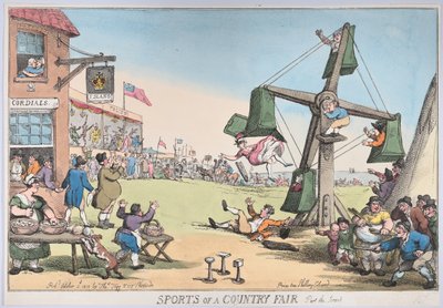 Jarmark sportowy, część druga, 5 października 1810 r., 5 października 1810 r. autorstwa Thomas Rowlandson