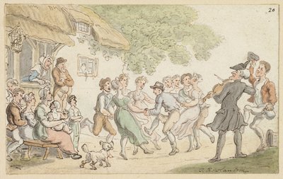 Studiuj dla doktora składni i sportów wiejskich autorstwa Thomas Rowlandson