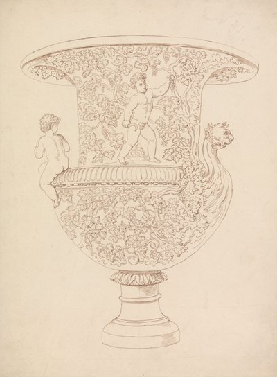 Studium wazonu autorstwa Thomas Rowlandson